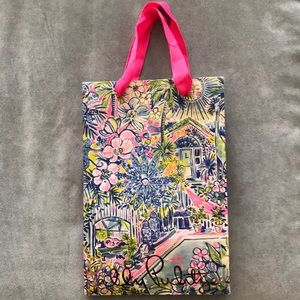 Lily Pulitzer Paper Tote Bag